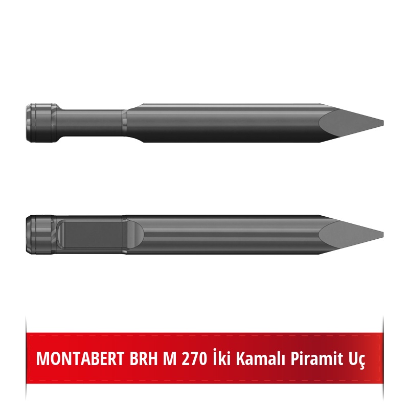 Montabert M 270 Kırıcı Ucu - Piramit Uç