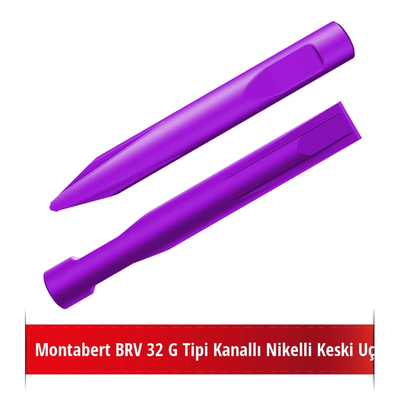 Montabert BRV 32 G Tipi Kanallı Nikelli Keski Uç