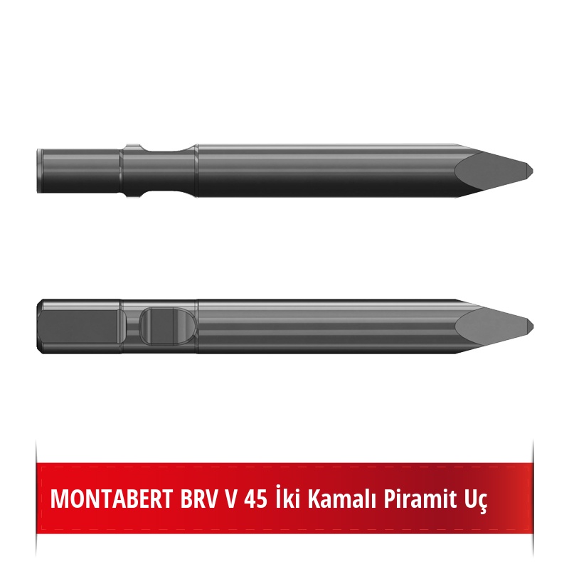 Montabert V 45 Kırıcı Ucu - Piramit Uç