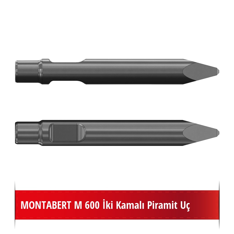 Montabert M 600 Kırıcı Ucu - Piramit Uç