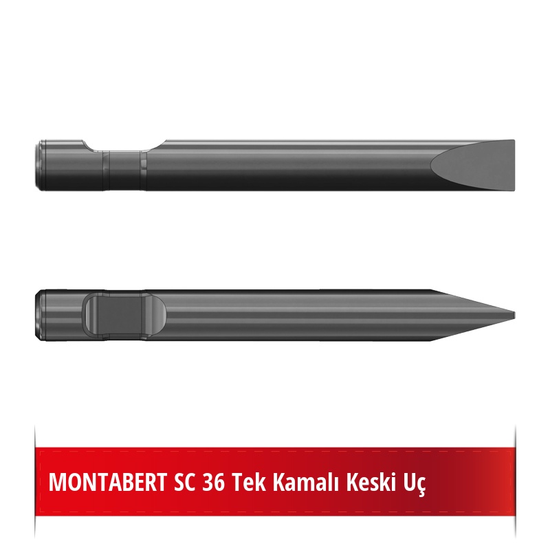 Montabert SC 36 Kırıcı Ucu - Keski Uç