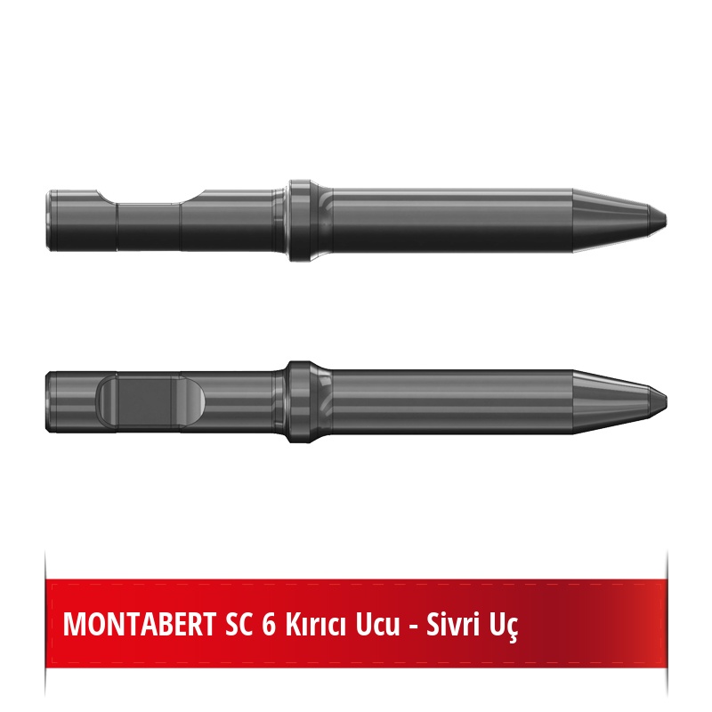 Montabert SC 6 Kırıcı Ucu - Sivri Uç