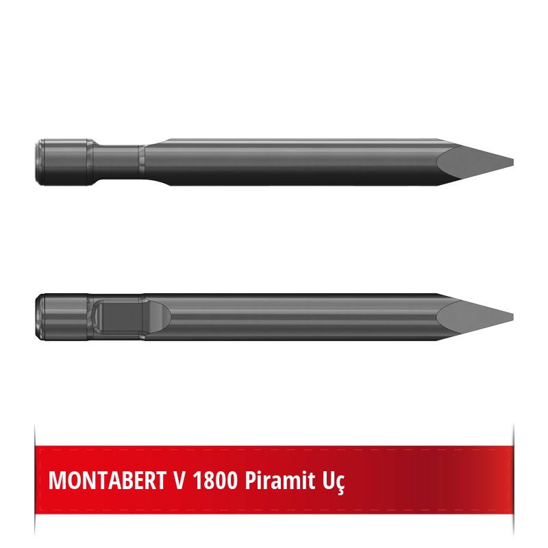 Montabert V 1800 Piramit Uç