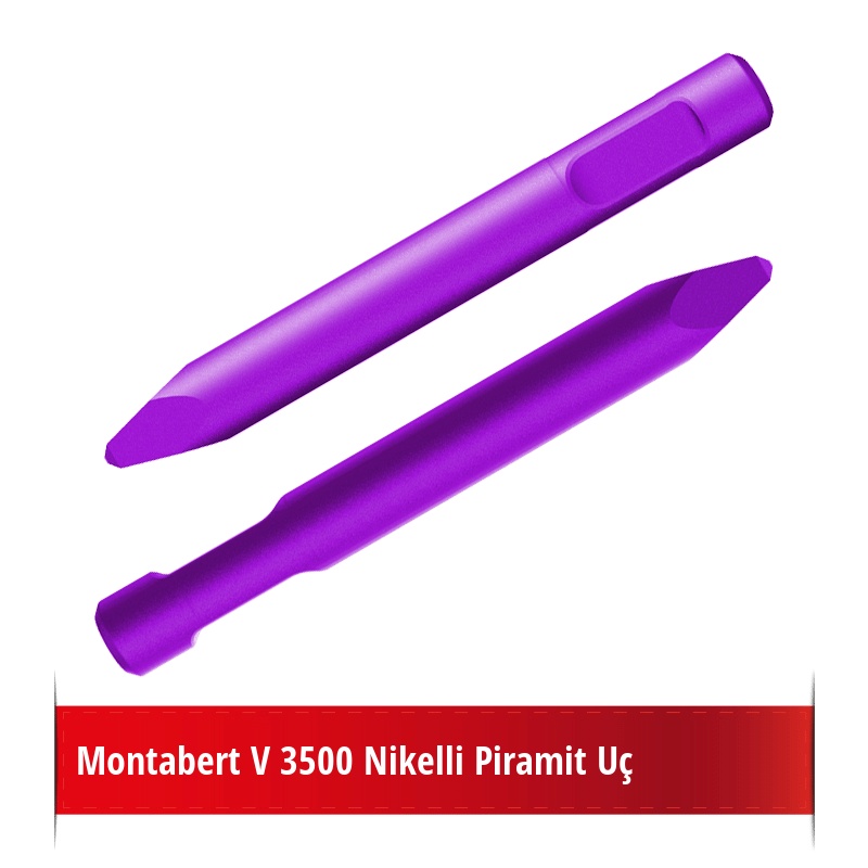 Montabert V 3500 Nikelli Piramit Uç