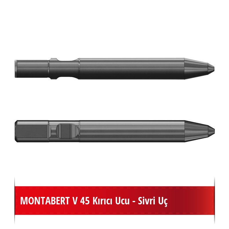 Montabert V 45 Kırıcı Ucu - Sivri Uç