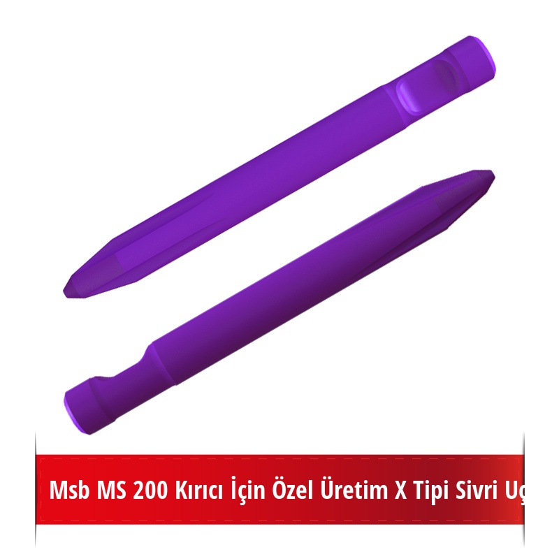 Msb MS 200 Kırıcı İçin Nikelli X Tipi Sivri Uç