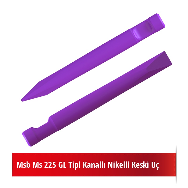 Msb Ms 225 GL Tipi Kanallı Nikelli Keski Uç