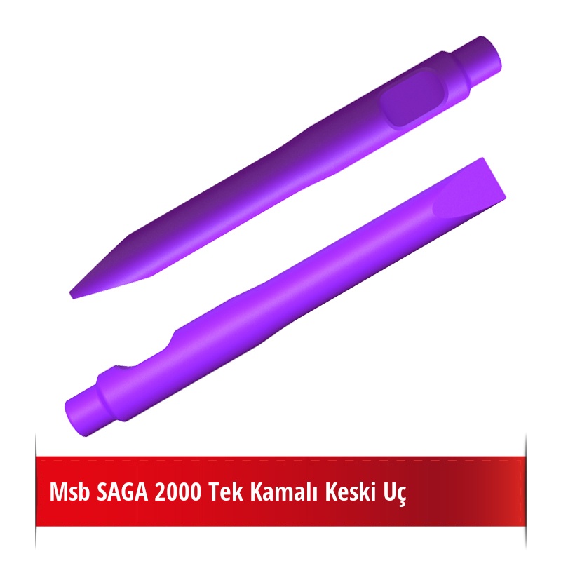 Msb SAGA 2000 Kırıcı İçin Nikelli Keski Uç