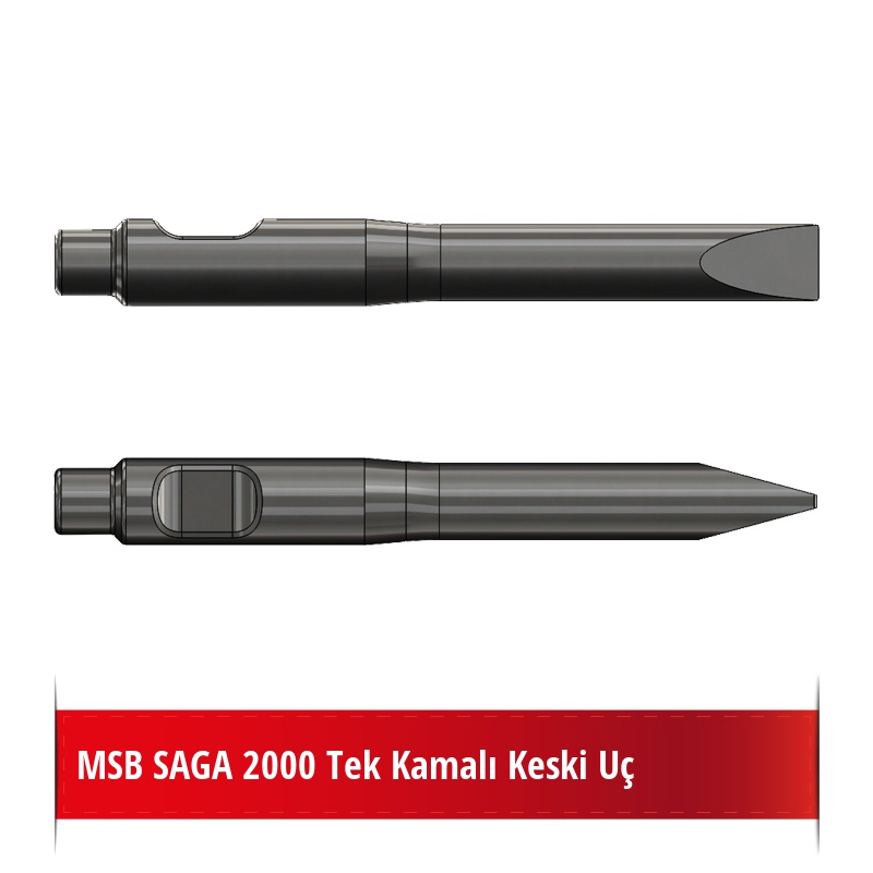 MSB SAGA 2000 Kırıcı Ucu - Keski Uç