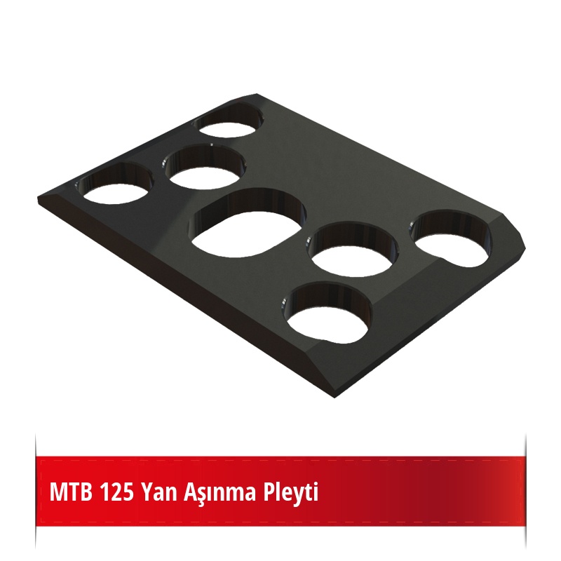 MTB 125 Yan Aşınma Pleyti