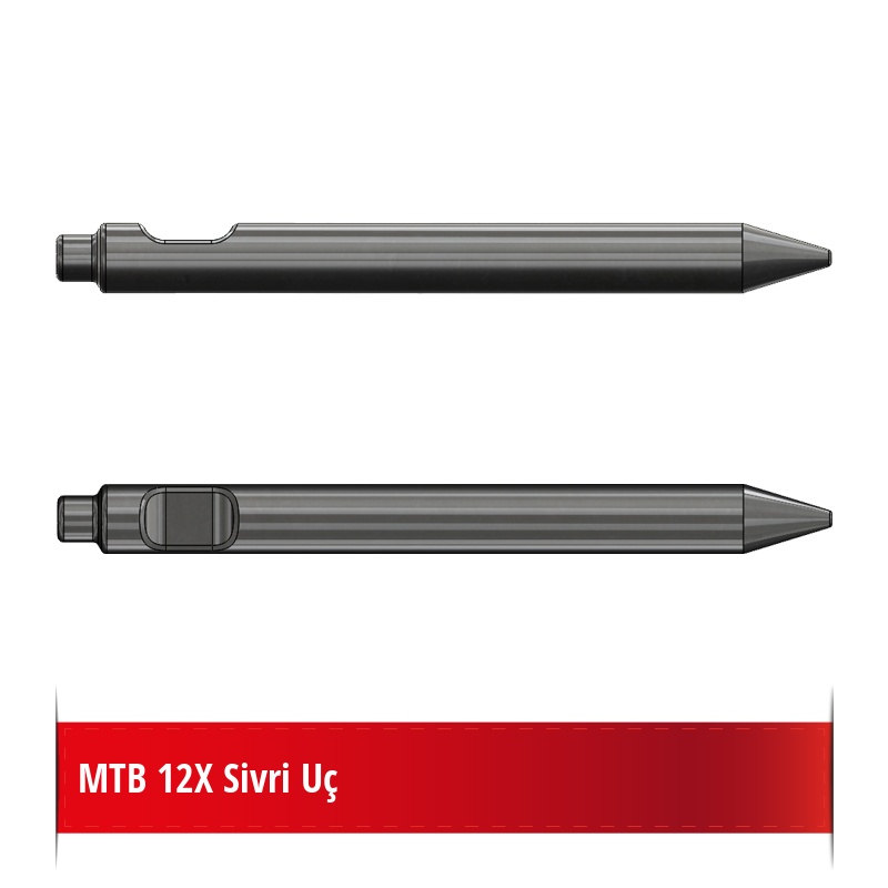 MTB 12X Sivri Uç