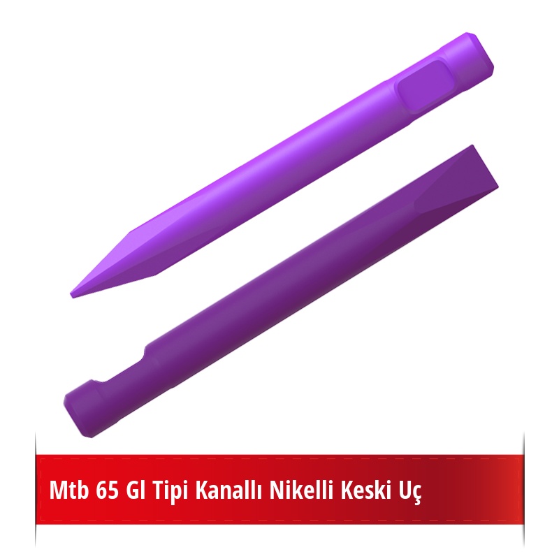 Mtb 65 Gl Tipi Kanallı Nikelli Keski Uç