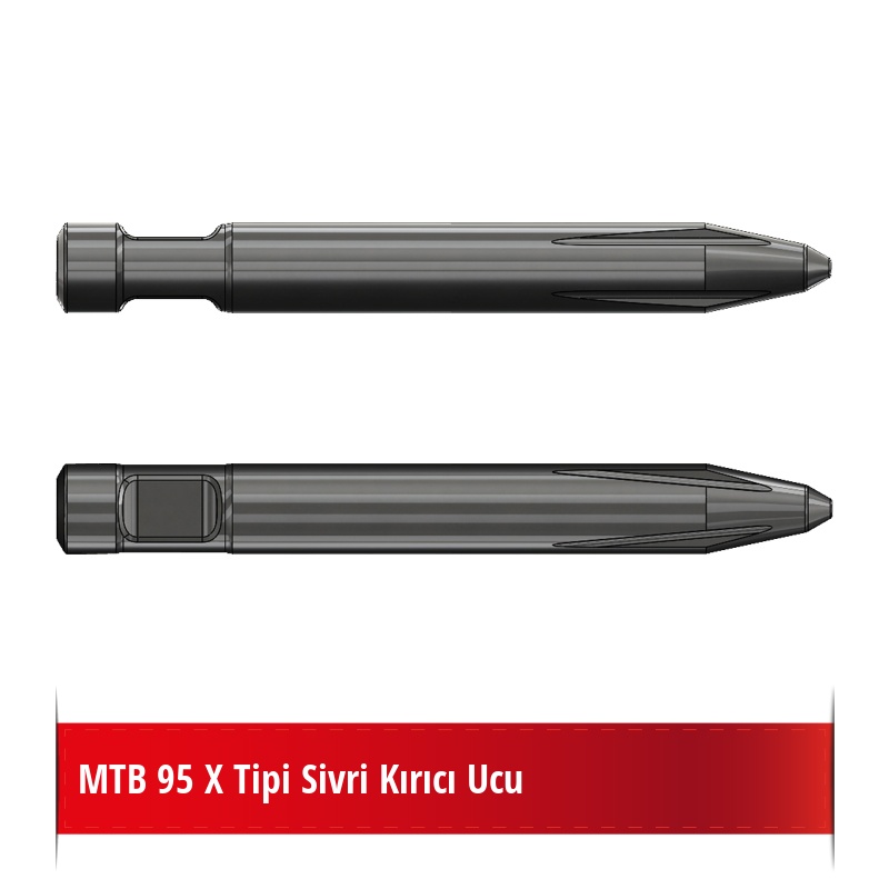 MTB 95 X Tipi Sivri Kırıcı Ucu