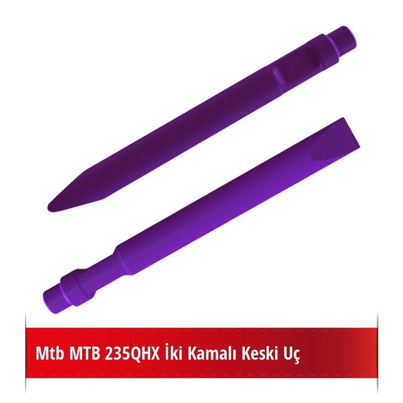 Mtb 235QHX Kırıcı İçin Nikelli Keski Uç