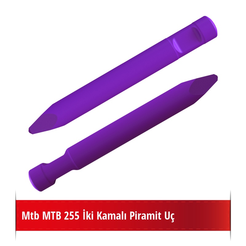 Mtb 255 Kırıcı İçin Nikelli Piramit Uç