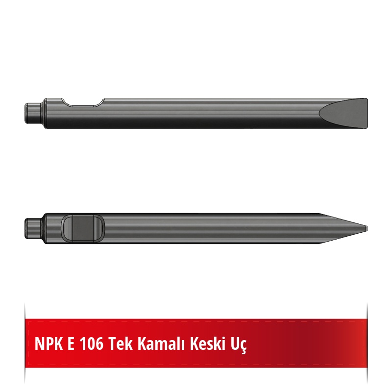 NPK E 106 Kırıcı Ucu - Keski Uç