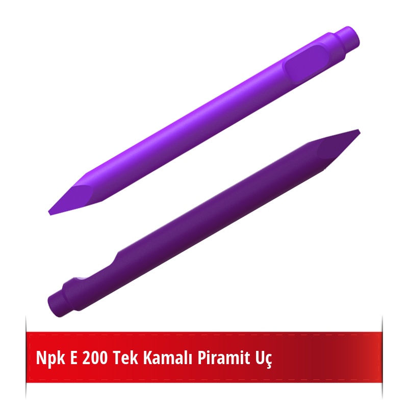 Npk E 200 Kırıcı İçin Nikelli Piramit Uç