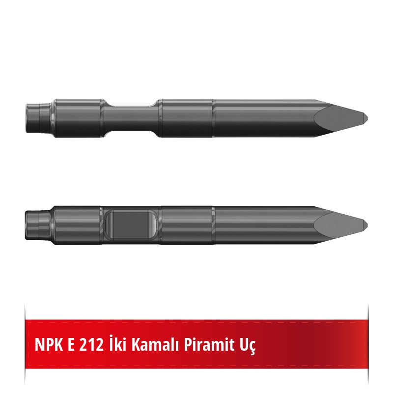 NPK E 212 Kırıcı Ucu - Piramit Uç