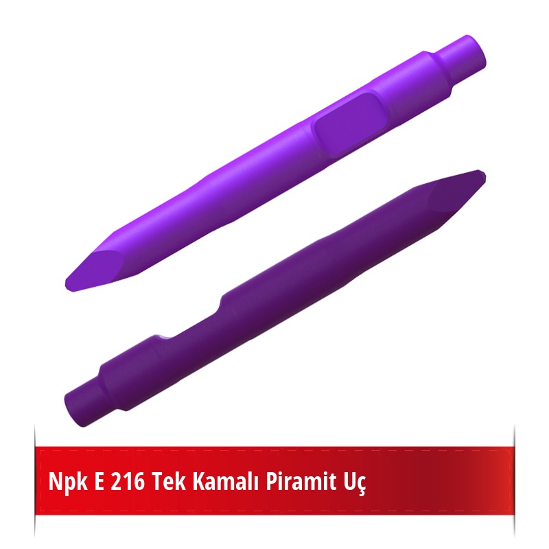 Npk E 216 Kırıcı İçin Nikelli Piramit Uç