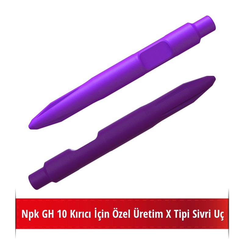 Npk GH 10 Kırıcı İçin Nikelli X Tipi Sivri Uç