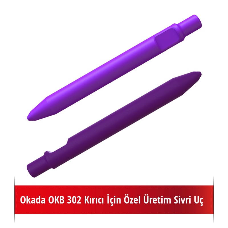 Okada OKB 302 Kırıcı İçin Nikelli Sivri Uç