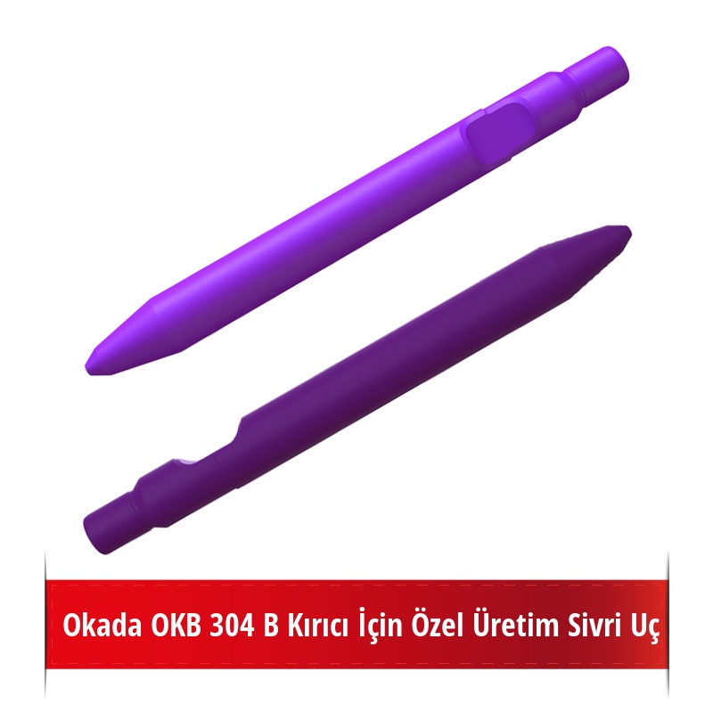 Okada OKB 304 B Kırıcı İçin Nikelli Sivri Uç