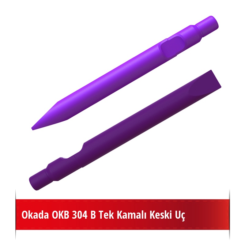 Okada OKB 304 B Kırıcı İçin Nikelli Keski Uç