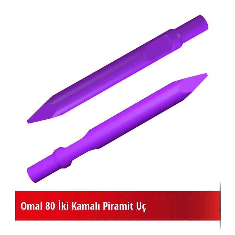 Omal 80 Kırıcı İçin Nikelli Piramit Uç