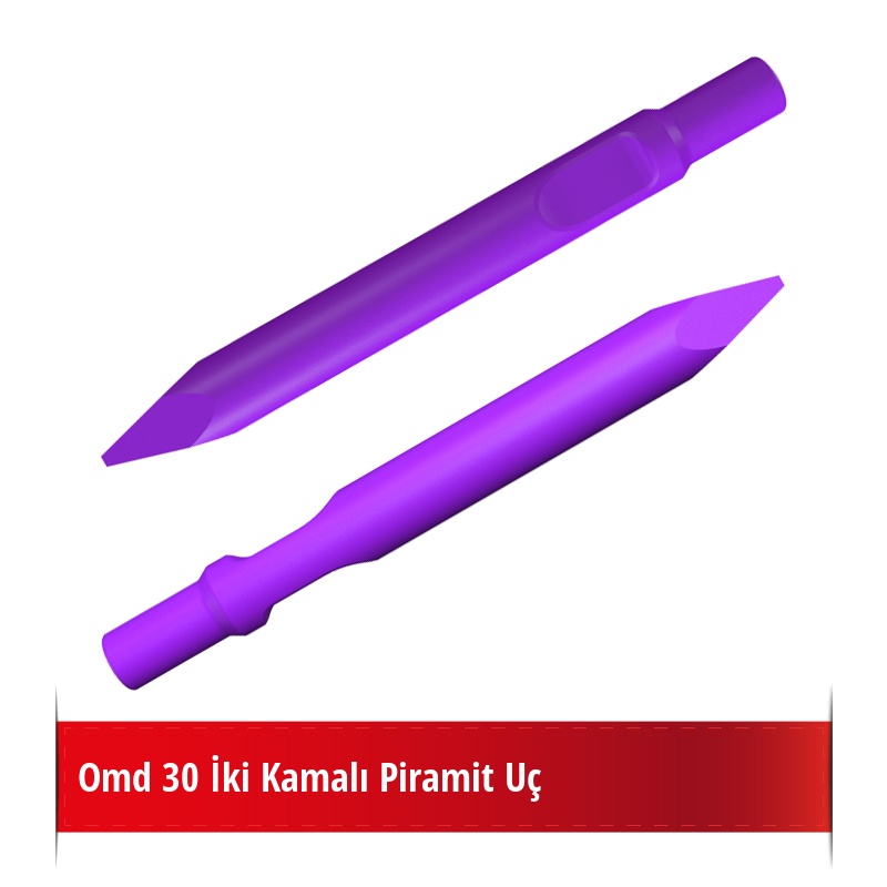 Omd 30 Kırıcı İçin Nikelli Piramit Uç