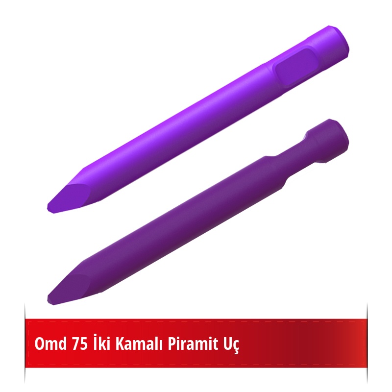 Omd 75 Kırıcı İçin Nikelli Piramit Uç