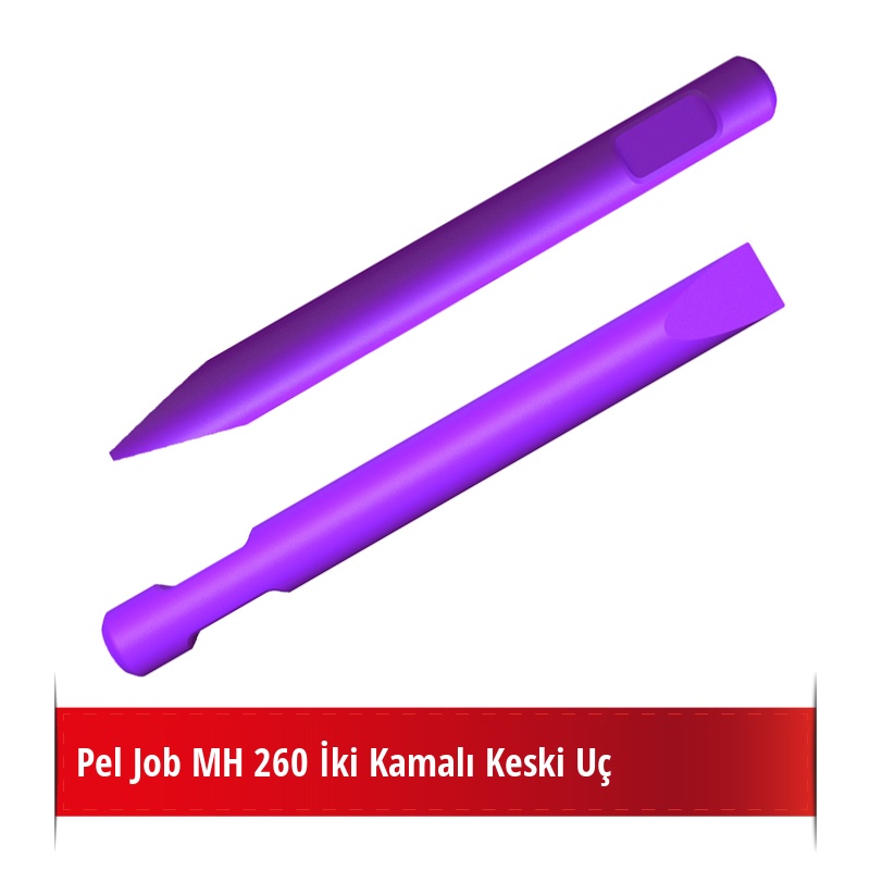 Pel Job MH 260 Kırıcı İçin Nikelli Keski Uç