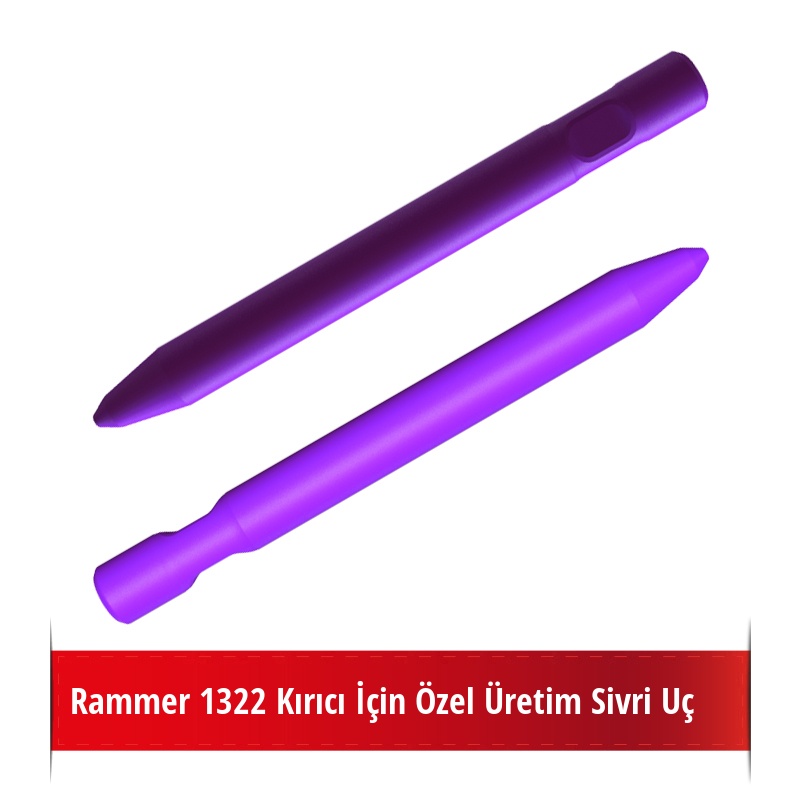 Rammer 1322 Kırıcı İçin Nikelli Sivri Uç