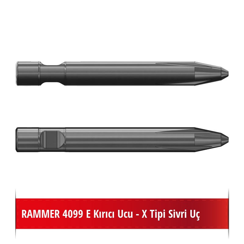 RAMMER 4099 E Kırıcı Ucu - X Tipi Sivri Uç