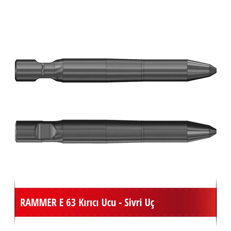 Rammer E63 Kırıcı Ucu - Sivri Uç