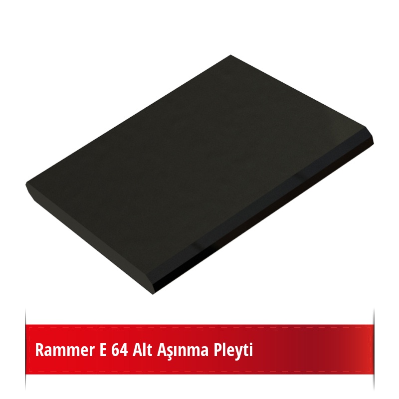 Rammer E64 Alt Aşınma Pleyti