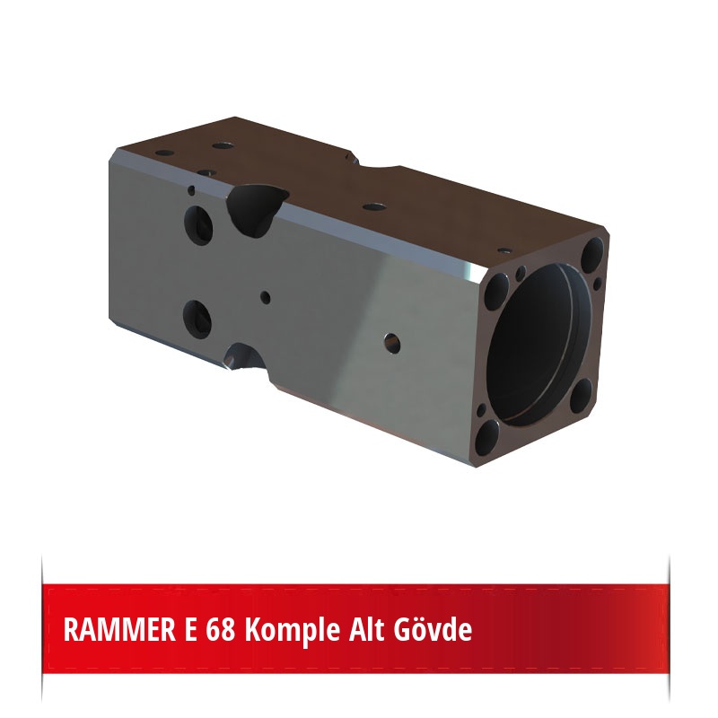 Rammer E68 Komple Alt Gövde