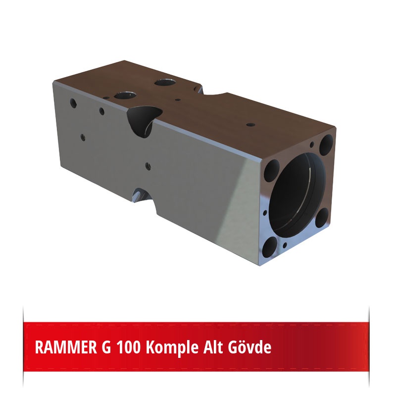 RAMMER G 100 Komple Alt Gövde