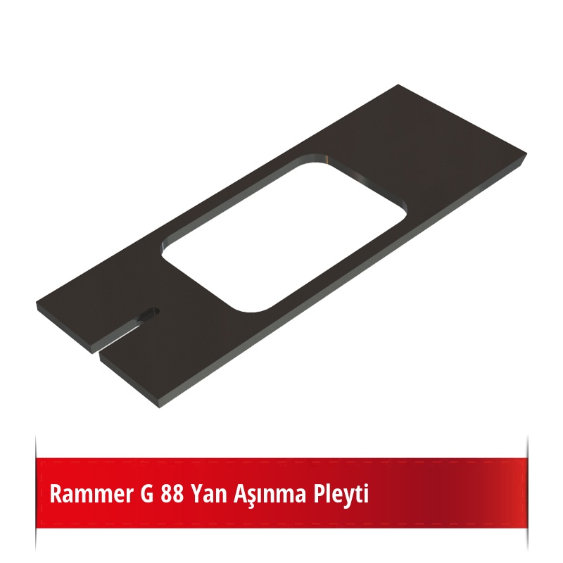 Rammer G 88 Yan Aşınma Pleyti