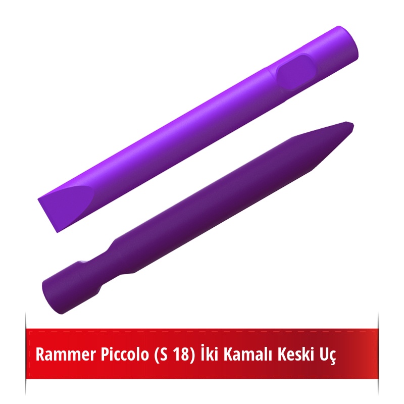 Rammer Piccolo (S 18) Kırıcı İçin Nikelli Keski Uç