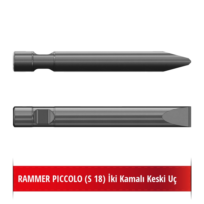 RAMMER S18 PICCOLO Kırıcı Ucu - Keski Uç