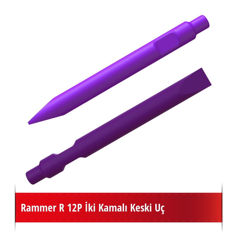 Rammer R 12P Kırıcı İçin Nikelli Keski Uç