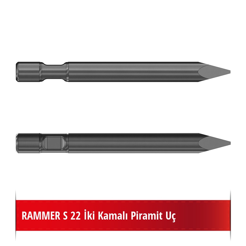 RAMMER S 22 Kırıcı Ucu - Piramit Uç