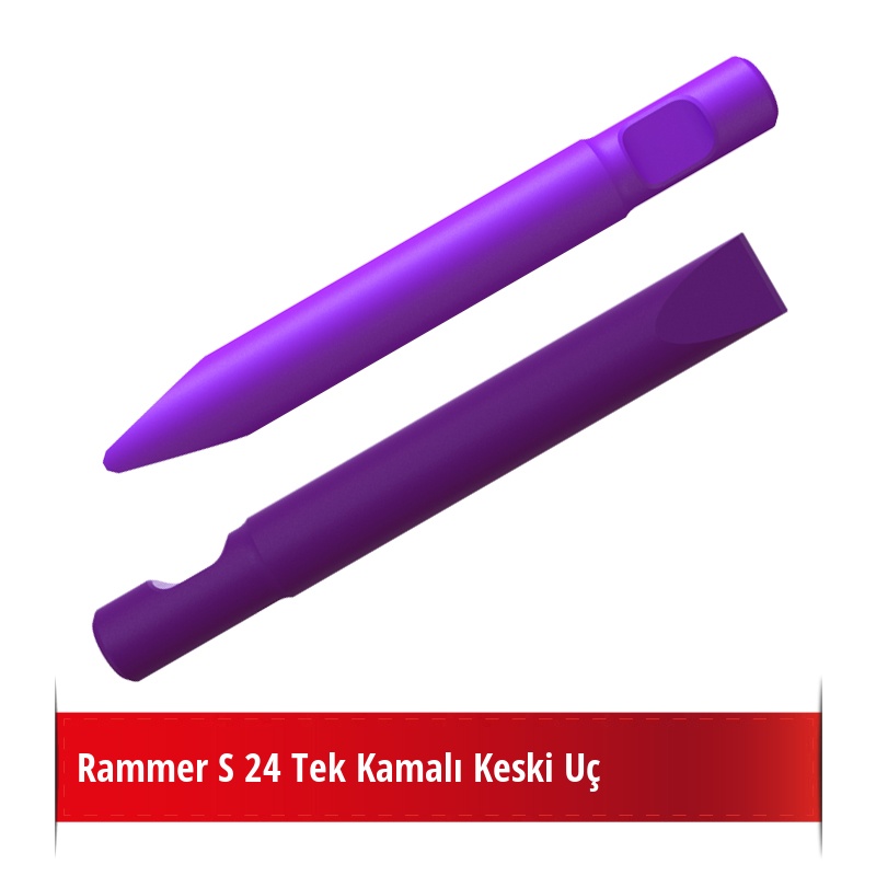 Rammer S 24 Kırıcı İçin Nikelli Keski Uç