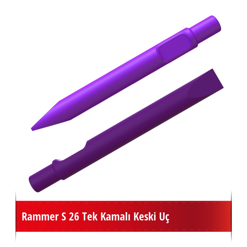 Rammer S 26 Kırıcı İçin Nikelli Keski Uç