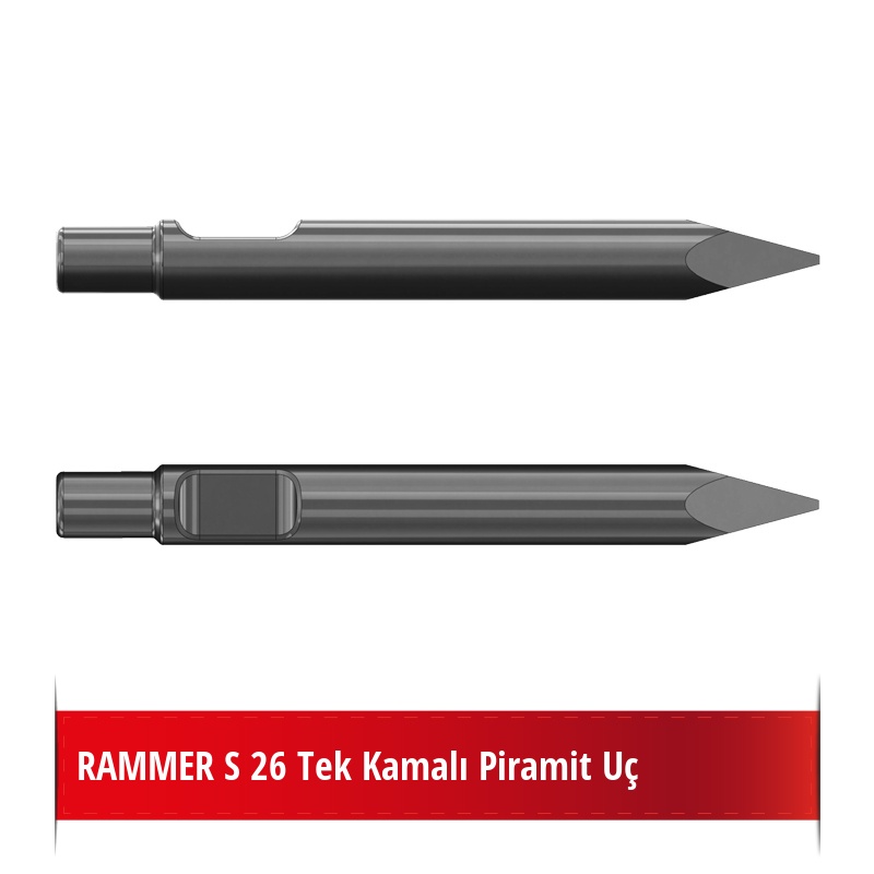 RAMMER S 26 Kırıcı Ucu - Piramit Uç