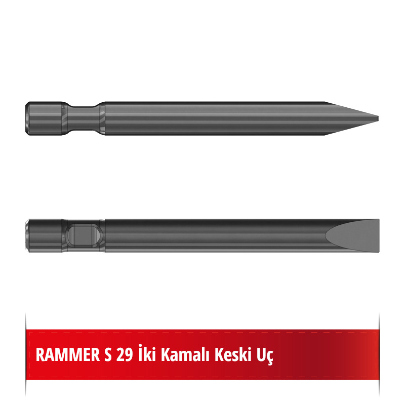 RAMMER S 29 Kırıcı Ucu - Keski Uç