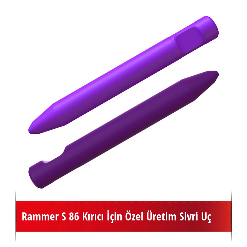 Rammer S 86 Kırıcı İçin Nikelli Sivri Uç