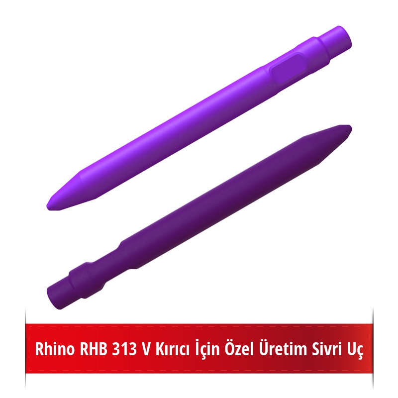 Rhino RHB 313 V Kırıcı İçin Nikelli Sivri Uç