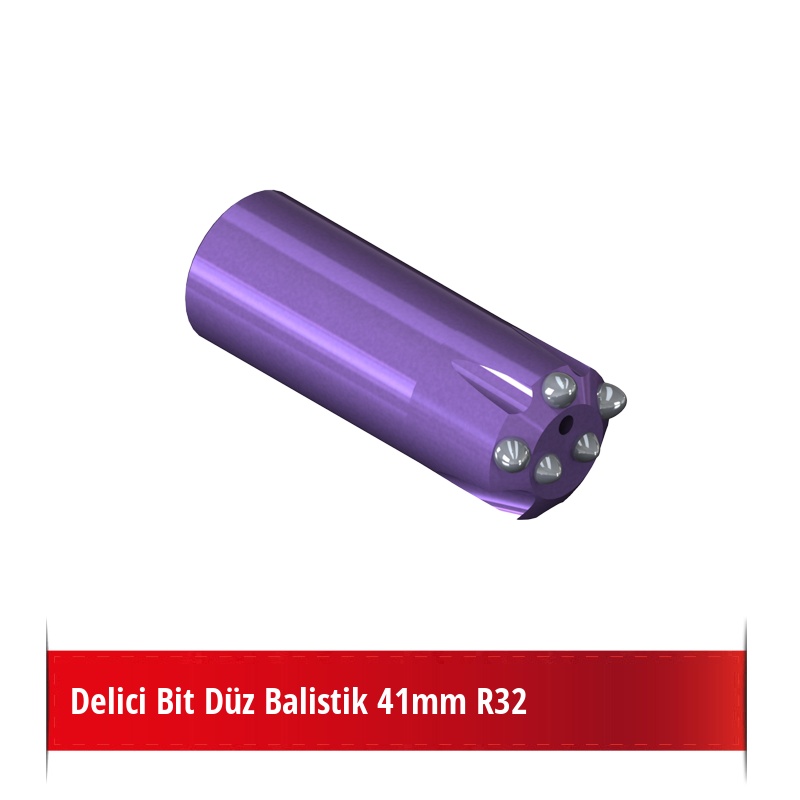 Delici Bit Düz Balistik 41mm R32