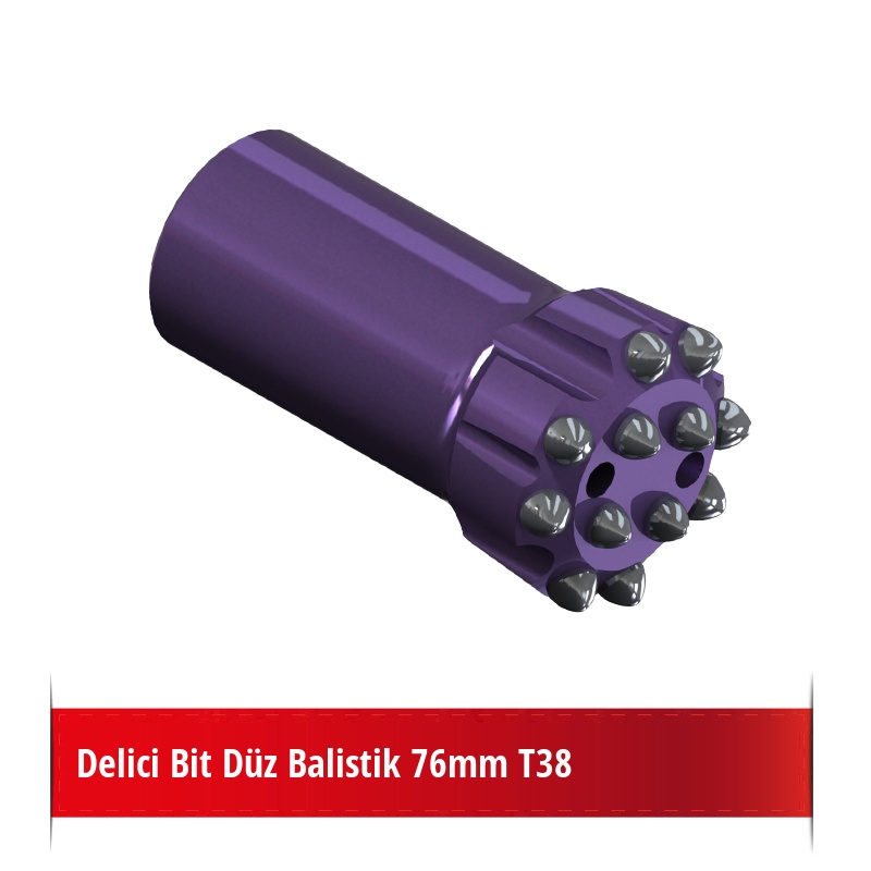 Delici Bit Düz Balistik 76mm T38